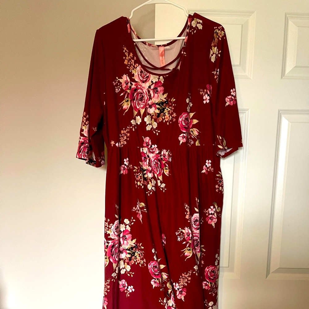 Midi floral dress 1x Boutique